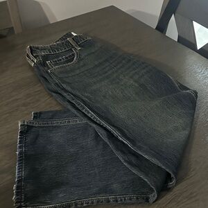 Hollister  Dark Gray Straight Jeans